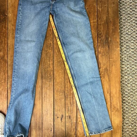 women’s Reformation Jean Liza high waist straight Jean wash lanai size 26 - Picture 6 of 9